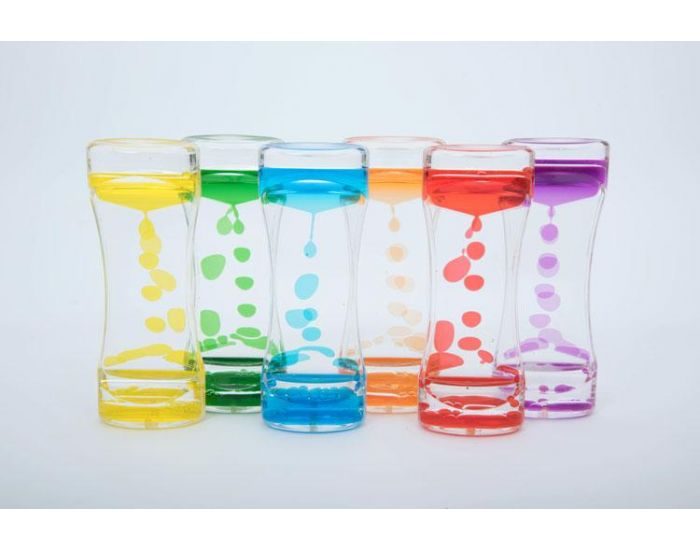 TICKIT Set de 6 sabliers liquides en cascade TICKIT (1)