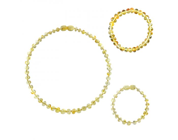 IRREVERSIBLE Box Bracelet / Collier Bb + Bracelet Adulte - Ambre (11)