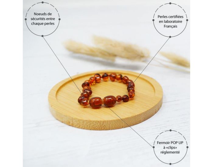 IRREVERSIBLE Box Bracelet / Collier Bb + Bracelet Adulte - Ambre (7)