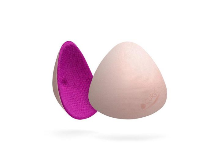 CACHE-COEUR LINGERIE Lot de 2 coussinets d'allaitement lavables Essentiel Curve (1)