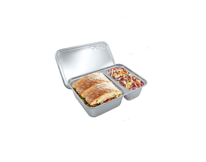 PURA Lunch Box en Inox - Grand Format (2)
