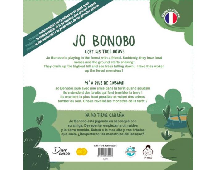 JARVIN CREW Jo Bonobo .. n'a plus de cabane (3)