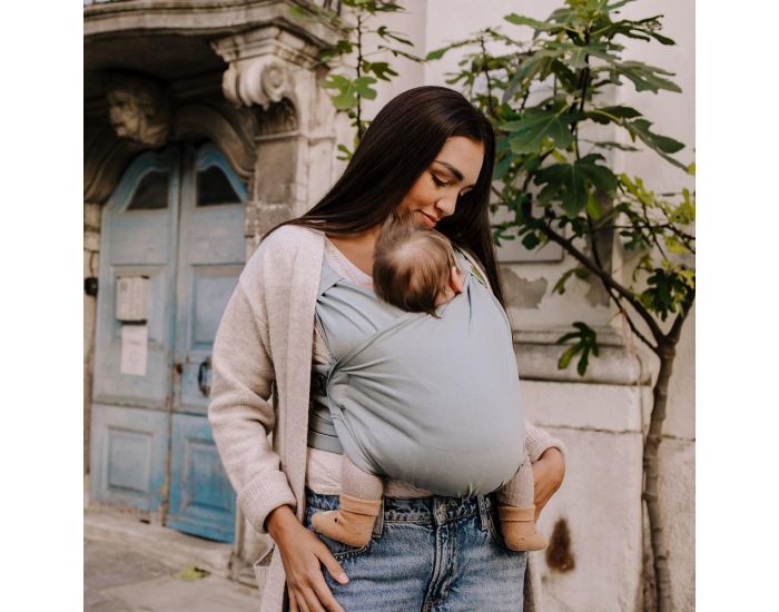 BOBA Porte-B�b� Hybride Boba Bliss - Sea Mist  (4)