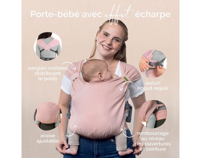 BOBA Porte-B�b� Hybride Boba Bliss - Bloom   (1)