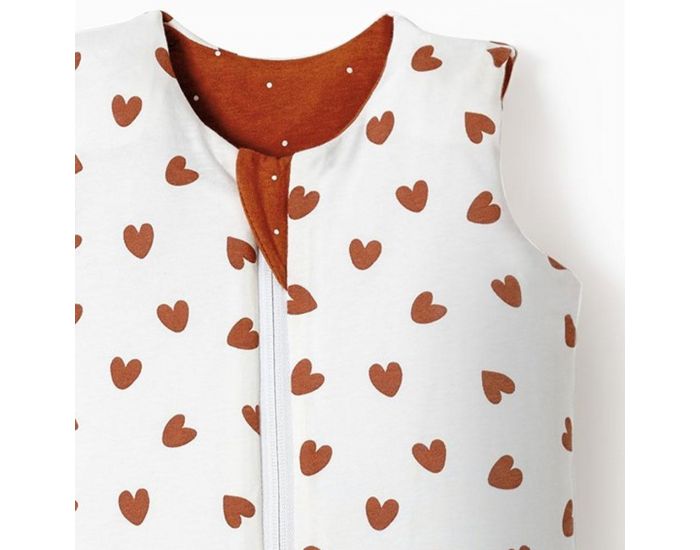 LES PETITES BILLES Gigoteuse R�versible 4 Saisons - Terracotta - Coeur - 18-36 Mois  (4)