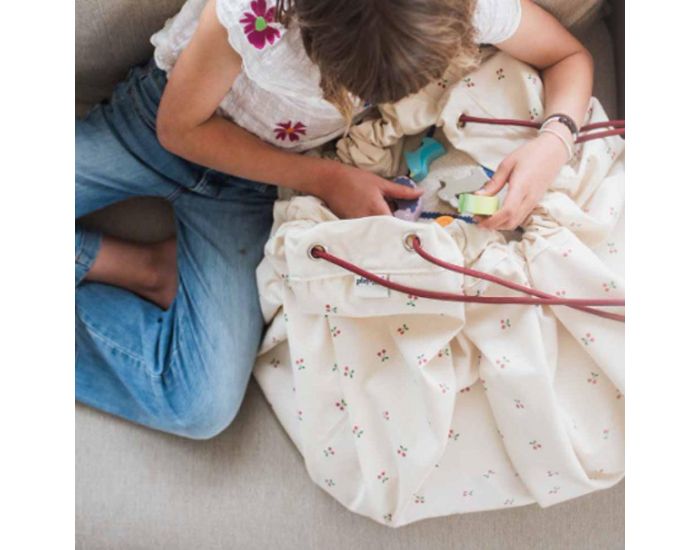 PLAY & GO Tapis et Sac de Rangement - Cherry (2)