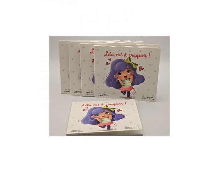 LILA SIGNE AVEC B�B� Lila est � Croquer, le Livre (T1 de la Collection Lila signe avec b�b�) (3)