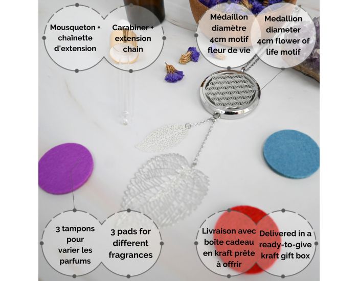 IRREVERSIBLE Bijou de R�troviseur - Aromath�rapie Voiture : �l�gance et Voyage Sensoriel (3)