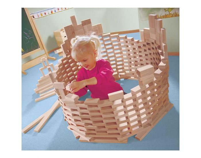 HABA Chariot de Jeu de Construction de Parall�l�pip�des - D�s 2 ans (2)