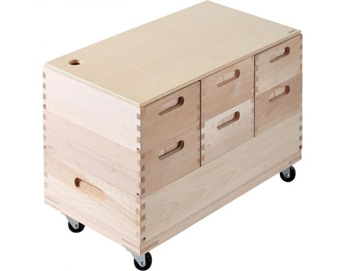 HABA Chariot de Jeu de Construction de Parall�l�pip�des - D�s 2 ans (4)