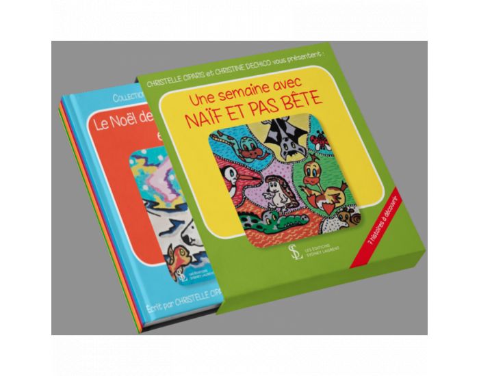 SYDNEY LAURENT EDITIONS Coffret de 7 Ouvrages Jeunesse - Collection Na�f et pas B�te - D�s 4 ans (1)