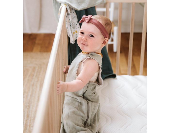 KADOLIS Gigoteuse �t� - Gaze de Coton Bio - Vert Aqua 0 � 6 Mois (5)