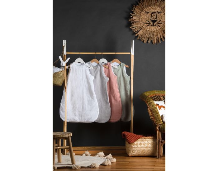 KADOLIS Gigoteuse �t� - Gaze de Coton Bio - Vert Aqua 0 � 6 Mois (7)