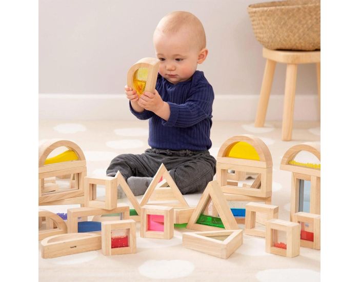 TICKIT Set de 16 blocs sensoriels - Ds 18 mois (5)