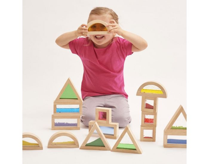 TICKIT Set de 16 blocs sensoriels - D�s 18 mois (12)