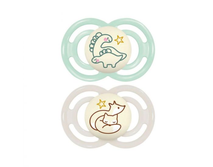 MAM Sucette - Supr�me Perfect - Animaux - Nuit - R�f�rence 51 - + de 18 Mois  (2)