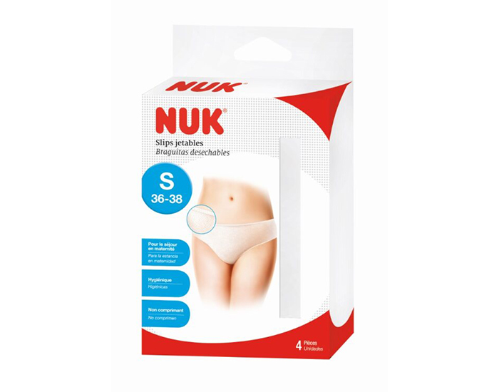 NUK 4 Slips Jetables Taille S (1)