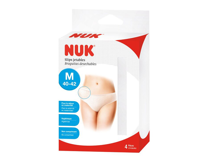 NUK 4 Slips Jetables Taille M (1)