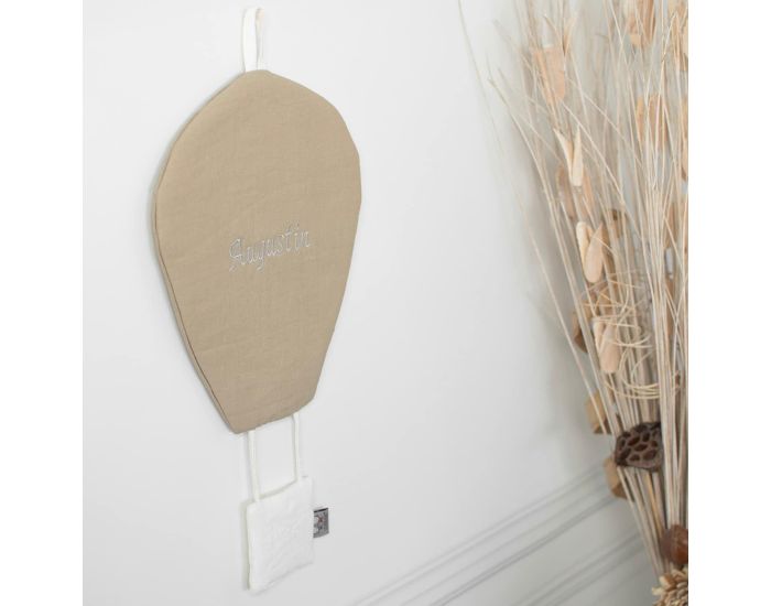 SEVIRA KIDS Montgolfi�re D�corative en Lin - Personnalisable (3)