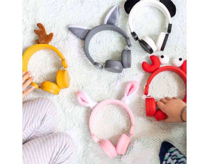 KIDYWOLF Kidyears Casque Audio Enfant - Panda - D�s 3 ans (3)