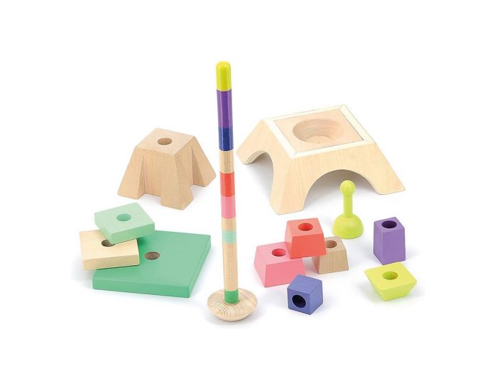 VILAC Tour Eiffel Empilable - D�s 12 mois (1)