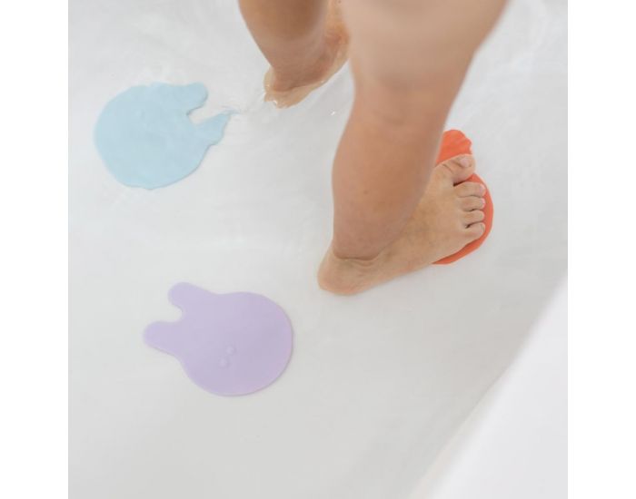 QUUT Antid�rapants de Bain M�duses - Bleu Corail - D�s 12 mois (3)