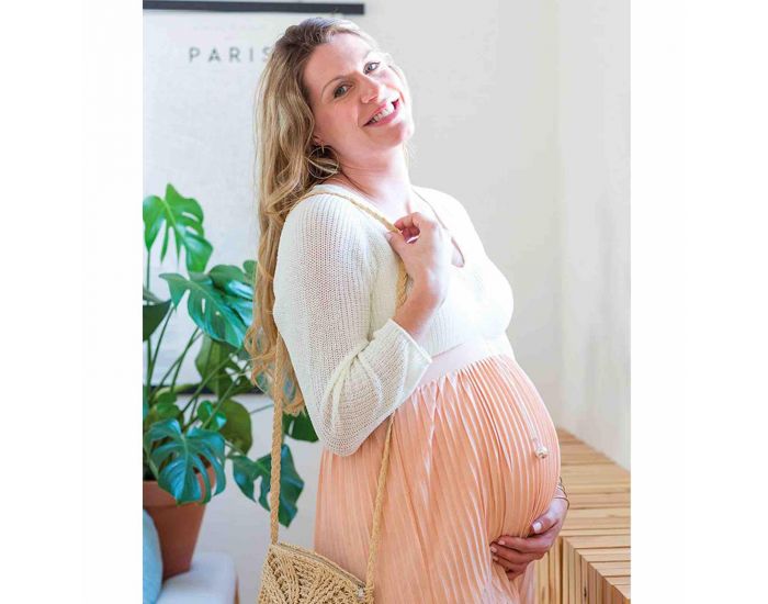 Bola de Grossesse - Collier - Perle et Feuille (3)