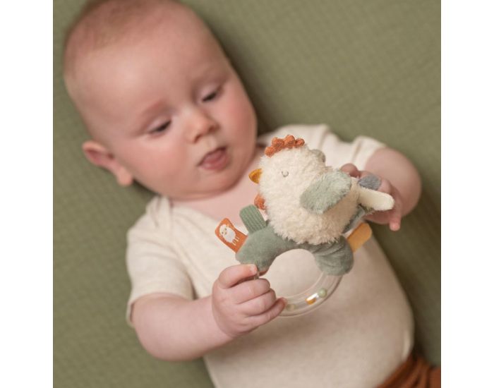 LITTLE DUTCH Hochet Anneau Poule - D�s 12 mois (1)
