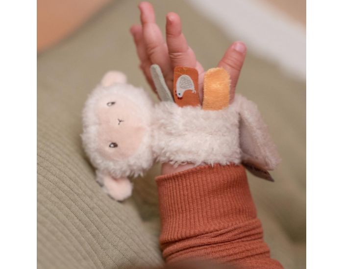 LITTLE DUTCH Bracelet Hochet - Mouton - D�s 12 mois (2)