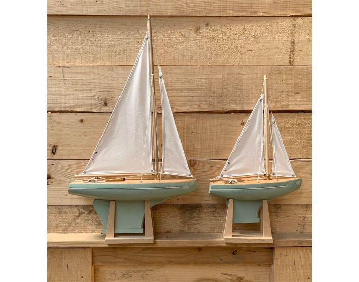 MAISON TIROT Voilier Le Beajour - Vert d'Eau - 30cm - D�s 3 ans (1)