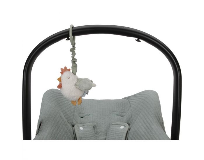 LITTLE DUTCH Peluche Poule Vibrante � Suspendre - D�s 12 mois  (2)