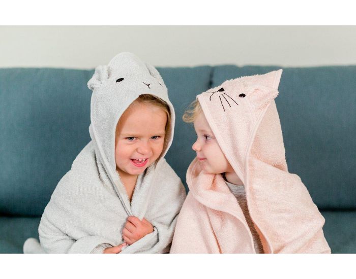 KINDSGUT Cape de Bain en Coton - Lapin (3)