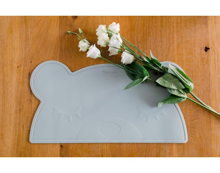 KINDSGUT Set de Table en Forme d'Ours en Silicone - Ds 6 mois  (1)