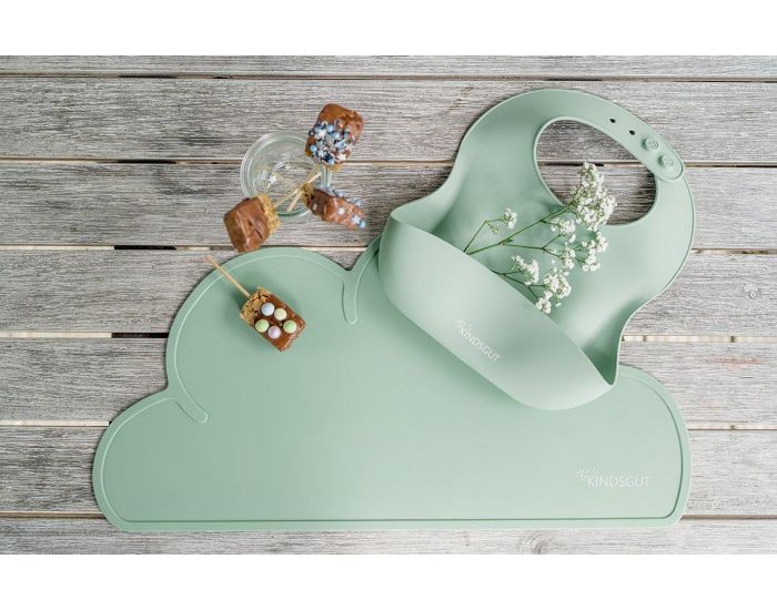 KINDSGUT Set de Table en Forme de Nuage en Silicone (2)