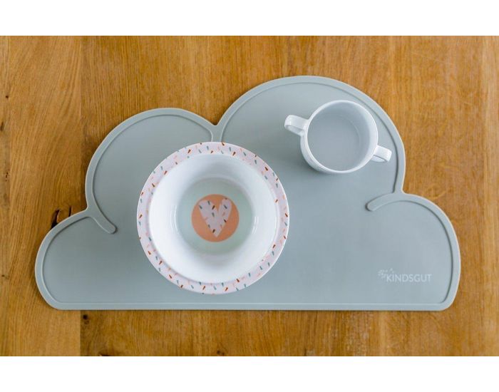 KINDSGUT Set de Table en Forme de Nuage en Silicone (5)