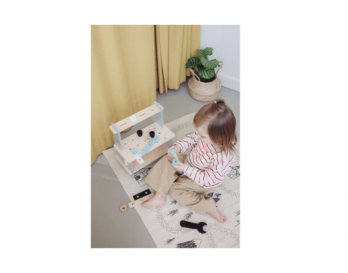 KINDSGUT �tabli de Bricolage avec Outils - D�s 3 ans  (1)