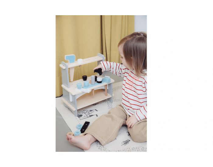 KINDSGUT �tabli de Bricolage avec Outils - D�s 3 ans  (2)