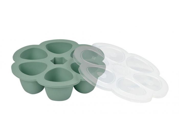 B�ABA Moule de Cong�lation Multiportions - 6 x 150ml - Vert Sauge (1)