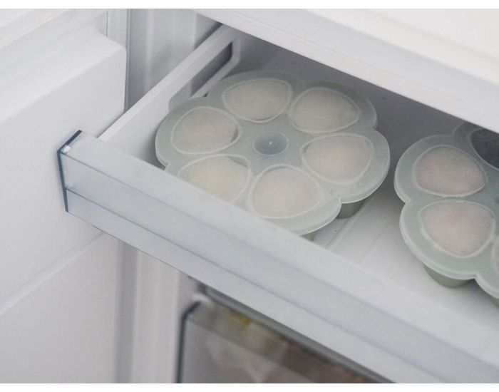 B�ABA Moule de Cong�lation Multiportions - 6 x 150ml - Vert Sauge (2)