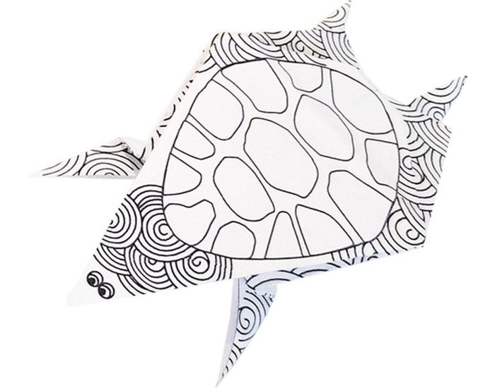 FRIDOLIN Coloring Origami - Tortue - Ds 6 ans (1)