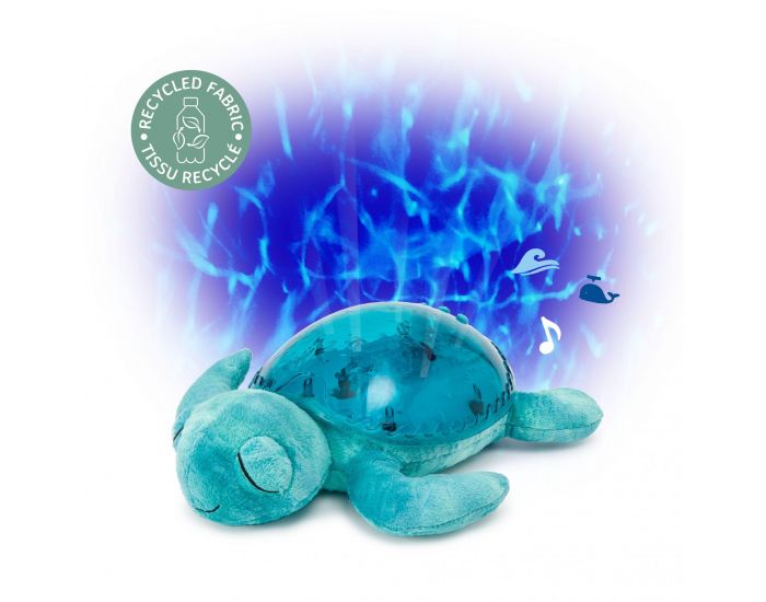 CLOUD B Veilleuse Tranquil - Turtle - Aqua Rechargeable - Ds 12 mois (3)