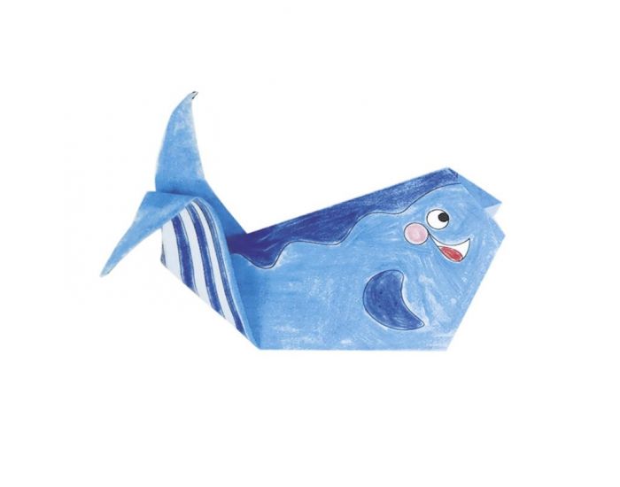 FRIDOLIN Coloring Origami - Baleine - Ds 6 ans (2)