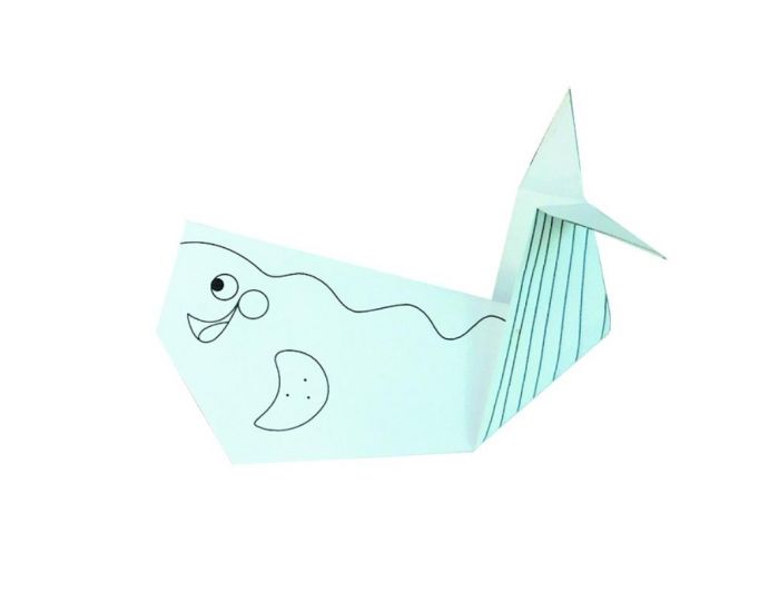 FRIDOLIN Coloring Origami - Baleine - Ds 6 ans (3)