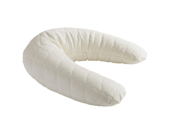 P'TIT LIT Coussin de Grossesse et d'Allaitement Bamboo - D�houssable - Ecru (13)
