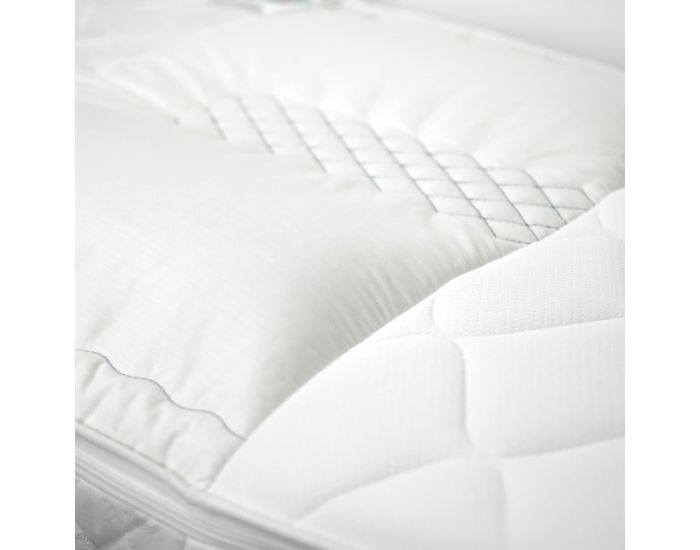 SEVIRA KIDS Matelas Anti-Reflux avec Plan Inclin� et Cale B�b� Amovible - Blanc - 60x120 cm  (1)