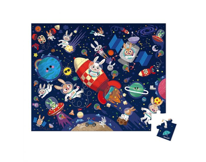 JANOD Puzzle Fus�e - 54 Pi�ces - D�s 4 ans (1)