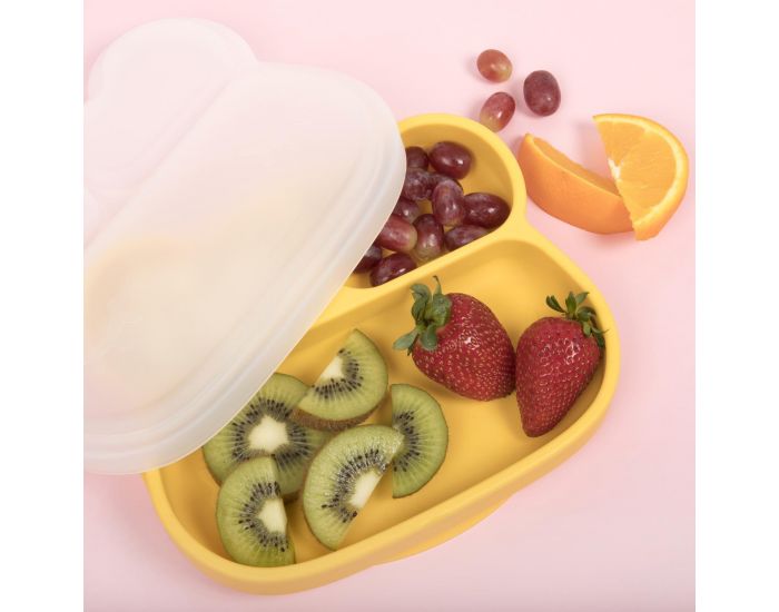 WE MIGHT BE TINY Couvercle en Silicone pour Assiette Enfant (2)