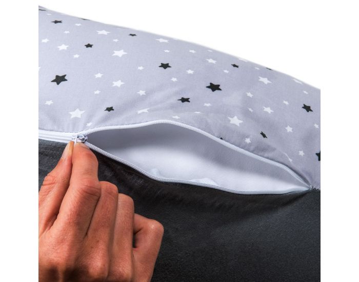 P'TIT LIT Housse de Coussin de Grossesse et d'Allaitement - Etoiles  (3)