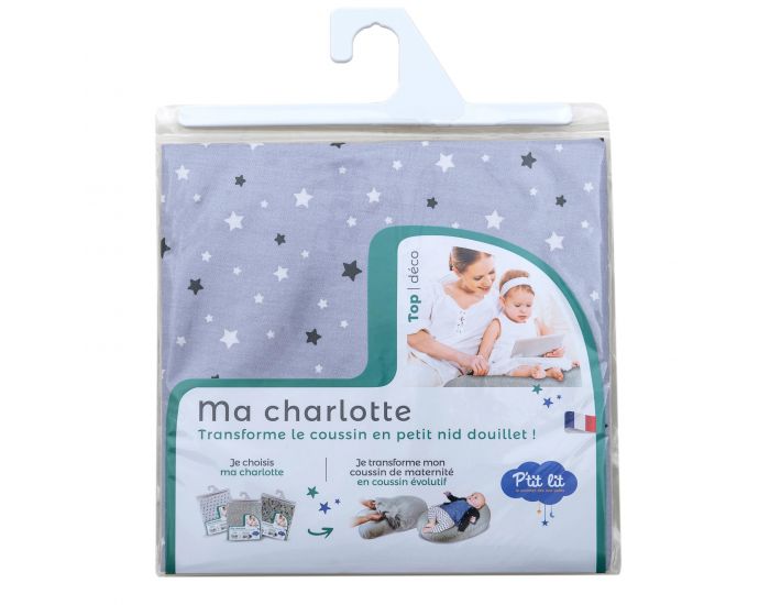 P'TIT LIT Charlotte pour Coussin de Grossesse et d'Allaitement  (1)