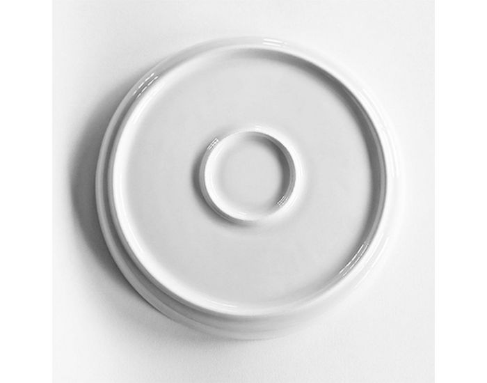 CIBOULO Box Assiette Porcelaine - Bonhomme + Ventouse + Livret d'Inspirations  (1)